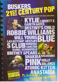 Buskers 21st Century Pop (25Cm X 17CM) / Music Book / Guitar Book / Guitar Chord Book / Song Book /