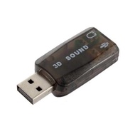 BUYBUYTECH USB 2.0 Audio Sound Card Adapter Headset Microphone Jack Converter (Intl)