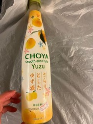 日本製choya柚子梅酒500ml