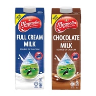 F&amp;N Magnolia UHT Milk Full Cream / Chocolate (1L)