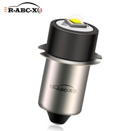 Ruiandsion 1pc P13.5S PR2 Maglite Flashlight Bulb 3D 6D 9D 1-9V 5-30V White 6000K Lantern Torch LED 