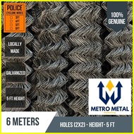 ♞Cyclone Wire Mesh (2.2mm) 6 meters roll 5 ft height