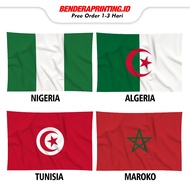 NIGERIA FLAG | ALGERIA | TUNISIA | MOROCCO Printing