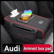 Audi Q5 Q2 A4 A3 A5 Car Armrest Box Height Pad High quality Leather Armrest Cushion Memory Cotton El