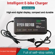 E-bike Charger 48V12Ah 48V20Ah 60V20Ah 72V 20Ah Digital Display Smart Charger Automatic Shutd