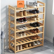 NTHT shoe shelf made of durable and beautiful natural pine wood, size D60cm x W28cm