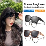 Cyxus Foldable Polarized Fit Over Sunglasses Anti Glare UV Protection Sports Spectacle Women Men P11