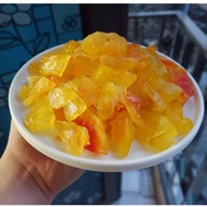 Phu An Flexible Dried Papaya Mixed Dried Fruit Jam Mixed, Young Mango With Dried Pomelo Peel Dried P