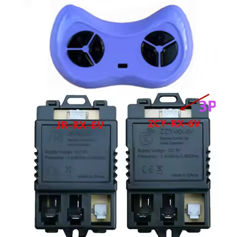 JR-RX-6V ZCY-RX-6V 3P Bluetooth Kids Power Ride on Car Remote Control and Receiver (Optional)