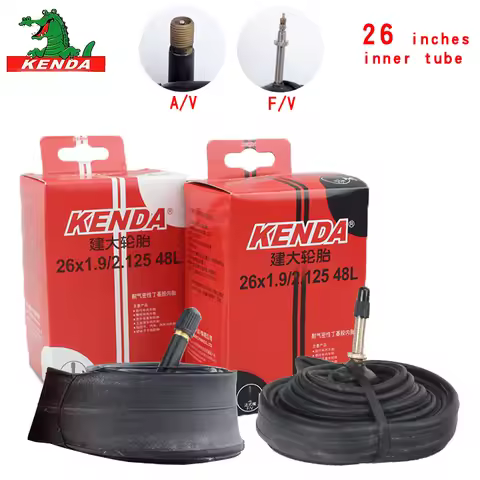 Kenda Bicycle Inner Tube Mountain Bike Tube Tires 26*1.5 1.75 1.95 2.125 S/V F/V Cycling Bicycle par