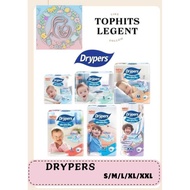 Drypers Weewee dry Newborn 80pcs S 80 M 60 L 58 XL 50 / XXL 40 pcs Standard packing