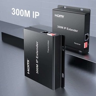 300m HDMI KVM IP Extender Over Rj45 Cat6 Cable 150M USB KVM Ethernet Extender 300m IP Extender for P