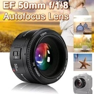 Cheap Yongnuo 50mm F1.8 Fixed Lens For Canon 50mm Lens/ Bokeh Lens/