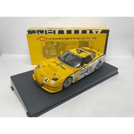 Autoart 1/18 Chevrolet Corvette C5-R C5R #4 Original Package Missing Antenna and Rear Tail Wing Then