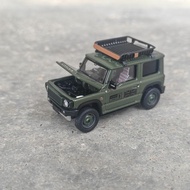 1/64 Suzuki Jimny Jimny Jeep era car Alloy car Model Green