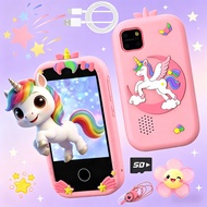 Kids Cell Phone, Brain Development Play Gadget for Children, High Definition Touchscreen Toy for Age