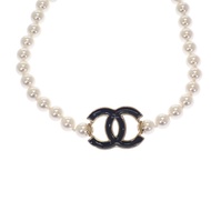 CHANEL  ABF374_B19980 choker gold/black metal Women