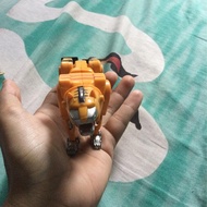 Part zord gao tiger dx kw minus ekor kaki agak letoy
