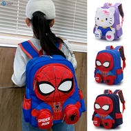 Boys School Bag Spiderman Superman Kindergarten Backpack Cartoon Kids Children Knapsack Bags