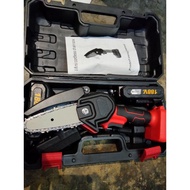 188VF 4" Coreless Mini Chainsaw Electric 2 Battery set WITH Plastic Case