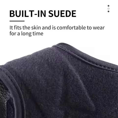 Archery Three Finger Glove Guard Recurve Longbow Comfortable Bow and Arrow Practice Leather Hand Pro