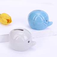 Cute Baby Elephant Coin Bank Home Decoration Living Room Desktop Decoration Crafts Children Piggy Ba