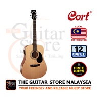Cort AD810E Dreadnought Spruce Top Acoustic Electric Guitar Pickup Open Pore With Gigbag (AD 810E)
