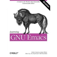 [100% Original Books] - Learning GNU Emacs by Debra Cameron (US edition, paperback)