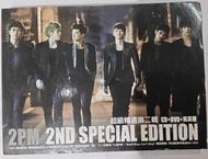 Cd+DVD+寫真集 2pm 2nd special edition 超級精選第二輯