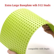 Extra Large Base Plate Stacking Building Block 512 Studs Compatible With Duplo
