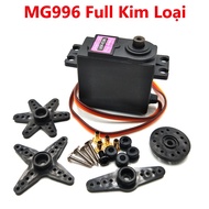 Động cơ servo MG995 MG996 360 độ - 50% Full Bánh răng kim loại đồng siêu khỏe 13Kg/cm điện áp hoạt đ