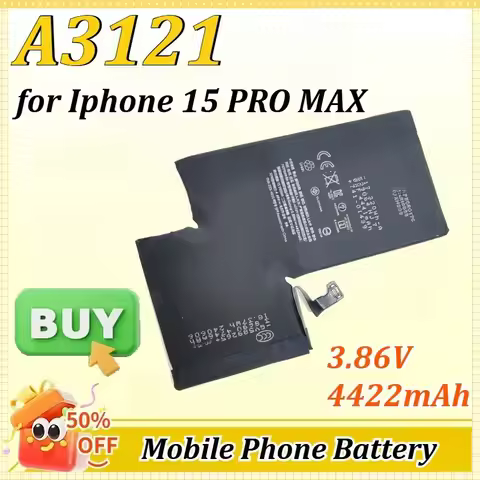 A3121/A3011 3.86V 4422mAh/3.87V 3274mAh for Iphone 15 PRO MAX for Iphone 15 Pro Battery(for American