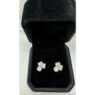 total 3.0ct/6.0ct Hot sell mixed cut moissanite diamond stud earrings all 100% real moissanite