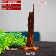 [raock] Metal 3D Kuala Lumpurs New Landmark Merdeka 118 Building Model Home Office Desktop Decor Wor