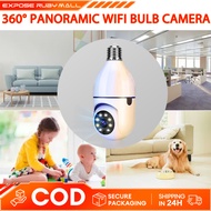 CCTV Wireless Outdoor CCTV Bulb Auto Tracking Security Surveillance 360° Night Vision Smart  Camera