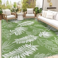 Falflor Outdoor Rug(Grass Green) (Grass Green, 6'x9')