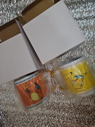 Pokemon  run in Hong Kong  2024 杯， Hoegaarden chums cup 杯，生力清啤露營杯，Cinnamoroll MegaBox  玻璃杯附飲管，魔神英雄傳保