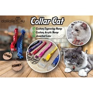 Collar Cat With Name/Tag Rantai Kucing Loceng Nama