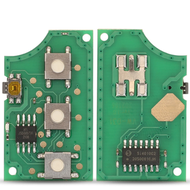 {dfthg} Jingyuqin 3 Button Flip Remote Car Key 1J0959753DA/AH/T 1K0959753G/N 315/434MHZ ID48 For VW