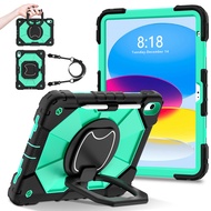 {hot} Rugged Armor Kids Case For Ipad 10Th Air 5 4 10.9 Air 11 13 2024 10.2 8Th 9Th 7Th 9.7 2 Genera
