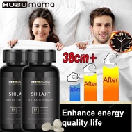 Shilajit Mineral Supplement 60 pcs Enhances mood Relieves fatigue Vegetarian supplement