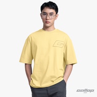 GALLOP : Mens Wear เสื้อยืด Eco-Friendly Oversized TEE (รักษ์โลก) รุ่น GT9156 Set Bright warm Colors
