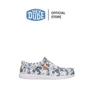 HEYDUDE รองเท้าลำลองผู้ชาย WALLY MICKEY MOUSE PRINT รุ่น 44855-1HK - GREY MULTI