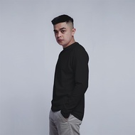 Frooty Long Sleeve Round Neck Plain T-shirt