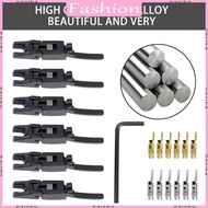 NAV 6Pcs Guitar Locked String Saddles Roller Bridge Saddles Tremolo Bridge Saddles