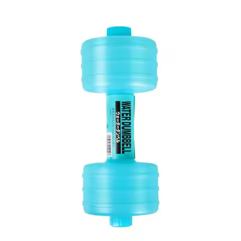 Max 1KG Dumbbell Water Cup Home Exercise Double Bottle Cap Water-filled Dumbbells Multifuntion Porta