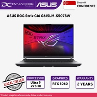 ASUS ROG Strix G16 G615LM-S5078W (U9 275HX/32G/1TB/5060-8/16"QHD240z/W1H) 2 YEARS WARRANTY