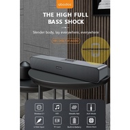 😍abodos wireless desktop speaker😍 Bluetooth wireless v5.1👍 high quality Good sound, support aux/ u disk/ tf card/ built in battery 😇45mm horn ,good sound bar🎉
