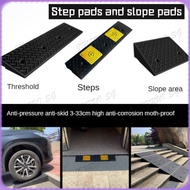 Step pads and slope pads Rubber Step Mat Ramp Mat ramp for wheelchair Threshold Slope Board Curb Car