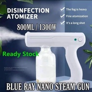 SW_800ML wireless fogging machine blue light nano spray gun disinfectant machine spray machine